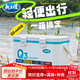 龍王恨Q3釣箱18L多功能臺釣箱輕量化迷你小釣箱黑坑野釣帶配件漁具箱 18L 迷你Q3釣箱【空箱】