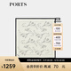 PORTS寶姿女裝商場(chǎng)同款早秋優(yōu)雅水墨花卉印花方巾LP9A6163