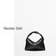 Massimo Dutti秋冬新款2025年女士配件編織納帕皮革迷你包06902650 黑色 小包