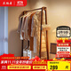 苑雅居實(shí)木衣帽架臥室衣架落地新中式掛衣架衣帽架子帶掛鉤鞋架置物架