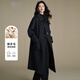 晚白【斷碼清倉】冬款氣質(zhì)毛呢外套利落大方時(shí)髦百搭長(cháng)款羊毛大衣 碳灰 S