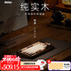 AKKOMU02 木坨坨無(wú)線(xiàn)三模機械鍵盤(pán)客制化Gasket結構辦公電競游戲鍵盤(pán)CNC胡桃木國風(fēng)水墨有線(xiàn)鍵盤(pán)82鍵