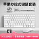 Bkayp適用蘋(píng)果鼠標鍵盤(pán)套裝妙控無(wú)線(xiàn)藍牙iPad平板MacBook筆記本臺式電腦超薄辦公靜音可充電認證電芯
