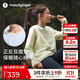 moodytiger兒童衛衣透氣親膚25年秋季新品男童套頭衫正反兩穿彈力女童運動(dòng)衣