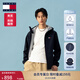 TOMMY JEANS【休閑連帽】25春夏新款男澤西風(fēng)防風(fēng)防水外套/女裝輕薄夾克 【男款-防風(fēng)防水夾克】藏青色C1G L （推薦：160-180斤）