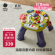 babycare學(xué)習桌兒童多功能嬰兒玩具多面雙語(yǔ)游戲桌青芥綠