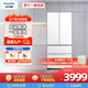 松下白月光零嵌一級法式多門(mén)超薄家用白月光電冰箱ED52APA/D531TG/D531TG/大白EW46TGB【官方微瑕機】 ED52APA多門(mén)515L帶制冰白月光