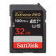 閃迪（SanDisk）sd卡128g存儲卡256g高速佳能相機內存卡4k富士?jì)Υ婵ㄋ髂衢W存 32G港版裸卡V30 100MB/s【4K高清】