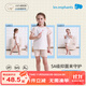 麗嬰房?jì)和?A抑菌家居服套裝男童女童睡衣2025夏季新品短袖短褲 春日海濱 150 cm