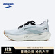 布魯克斯（BROOKS）男子透氣緩震跑鞋Glycerin 22甘油22 光亮白/冬季藍/黑色 43 