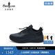 比音勒芬【抗菌防臭】秋冬男士牛皮鞋子輕便防滑輕商務(wù)休閑免系帶皮鞋百搭