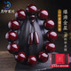 月印百川 爆滿(mǎn)金星小葉紫檀手串泥料畢業(yè)級男女款文玩佛珠手鏈約20mm