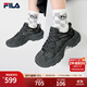 FILA 斐樂(lè )官方女鞋運動(dòng)鞋摩登老爹鞋秋款戶(hù)外風(fēng)蕨草鞋時(shí)尚百搭休閑鞋 陰影灰/黑-DB 37.5