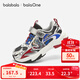 巴拉巴拉【奧特曼IP】巴拉巴拉童鞋男童運動(dòng)鞋春秋2025新款跑步鞋紅色鞋子 黑白色調00391 30 (腳長(cháng)18.3-18.7/內長(cháng)19.7)