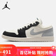 Jordan男子休閑鞋喬丹AJ1 JORDAN 1耐磨低幫運動(dòng)鞋IO2242-101白灰黑43