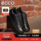 愛(ài)步（ECCO）板鞋男 經(jīng)典百搭牛皮輕奢休閑鞋 街頭521304 黑色43 HL