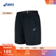 亞瑟士ASICS運動(dòng)短褲男子舒適透氣百搭速干運動(dòng)褲 2031F119-001 黑色 XL