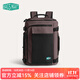 BAGSMART雙肩包隨行倉背包男士旅行大容量輕便出差休閑書(shū)包電腦包登山包女 咖啡色（升級擴容版 38L）