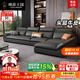 哆菲王國真皮沙發(fā) 意式極簡(jiǎn)多人位小戶(hù)型直排貴妃2025新款客廳家具Y723# 3.3米雙人位+雙人位+貴妃榻 海綿款【旗艦版】S+級全包裹加厚頭層牛皮