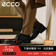 愛(ài)步（ECCO）正裝男鞋 商務(wù)皮鞋男雕花布洛克德比鞋 都市系列550214 黑色 40