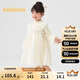 巴拉巴拉童裝女童新中式連衣裙2024秋裝兒童連衣裙網(wǎng)紗A字裙208324111001