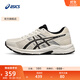 亞瑟士ASICS女鞋網(wǎng)面跑鞋百搭緩震運動(dòng)鞋透氣跑步鞋 GEL-CONTEND 4 米白色/黑色 38