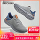 斯凱奇（Skechers）男鞋秋季軟底輕便運動(dòng)跑步鞋厚底休閑健步鞋65867