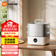 米家小米多功能電蒸鍋S1 13L三層大容量 蒸燉涮煮多合一 5擋火力調節 24小時(shí)預約電蒸鍋煮鍋 米家多功能電蒸鍋S1 13L