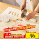 摩登主婦母嬰級硅膠揉面墊加厚食品級面板案板烘焙家用搟面和面墊 兔子大號70*50cm（贈品3件套） 規格詳情見(jiàn)圖二