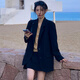 何佳功西裝外套女2025春秋新款小個(gè)子高級感寬松韓版休閑西服小西裝紐扣 黑色 M 【建議90-105斤】