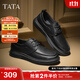 他她（TATA）軟底商務(wù)休閑皮鞋黑色英倫VVK01CM2 黑色 41