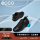 愛步（ECCO）男鞋休閑鞋 復(fù)古老爹鞋男士運(yùn)動鞋厚底舒適跑步鞋 靈動525274 HL 黑色52527452562 41