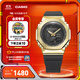 卡西歐（CASIO） G-SHOCK 黃金時(shí)代新黑金系列 運動(dòng)手表卡西歐手表送男友 GM-S2100GB-1APR