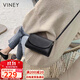viney牛皮包包女包斜挎單肩包輕奢品牌小方包生日禮物高級感送女友老婆