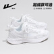 回力女鞋秋冬新款運動(dòng)鞋女軟底輕便鞋子休閑跑步鞋 白色-單網(wǎng)款 36