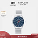 蔻馳（COACH）奧萊男士BAXTER腕表手表百搭，39MM 不銹鋼色/馬鞍棕色