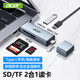 宏碁USB高速SD/TF卡讀卡器多合一 支持單反相機存儲卡行車(chē)記錄儀監控無(wú)人機電腦手機內存卡讀卡器