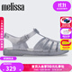 melissa梅麗莎春夏純色包頭編織鏤空平底女士單鞋成人涼鞋33520 閃耀水晶色 (AU691) 37