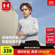 安德瑪（Under Armour）兒童外套秋冬舒適簡(jiǎn)約百搭訓練運動(dòng)休閑拉鏈立領(lǐng)外套253124103