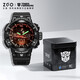 正港（ZGO）x變形金剛手表男電子表學(xué)生初中高中青少年兒童運動(dòng)腕表 8926黑色