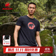 猛犸象（MAMMUT）Core 男子舒適休閑經(jīng)典時(shí)尚紅標短袖T恤 黑色 M