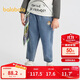 巴拉巴拉童裝寶寶牛仔褲男童女童長(cháng)褲2025秋蘿卜褲松緊腰百搭209325108206