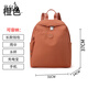 袋鼠新款包包女2025年時(shí)尚潮流雙肩包旅行大容量牛津布輕便背包 橙色[可放A4雜志內有電子插袋]
