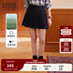 Teenie Weenie小熊女裝半身裙2025年秋季新款少女感學(xué)院純色百褶裙 藏青色 M