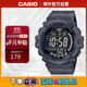 卡西歐（CASIO）復古小方塊多功能戶(hù)外防水男士手表AE-1500WH-8BVDF 藏藍色