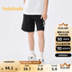 巴拉巴拉童裝兒童褲子夏季薄款短褲男童中大童五分褲印花速干208225109101