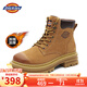 Dickies男士馬丁靴高幫時(shí)尚男靴工裝靴情侶靴男 土黃-加絨 42-男款