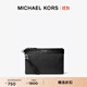 MICHAEL KORS邁克高仕 MK Hudson 男士老花手拿包文件袋 黑色 001 NS