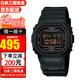 卡西歐(CASIO)G-SHOCK小方塊頭文字D運動(dòng)男表 DW-5600MS-1煙熏款