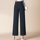 雪夕（XUEXI）媽媽春裝牛仔褲2025新款大碼褲子中老年女裝春秋款高腰直筒休閑褲